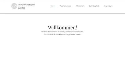 psychotherapie-wolter.de snapshot
