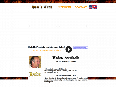 hedes-antik.dk snapshot