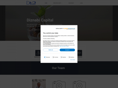 diznabicapital.com snapshot