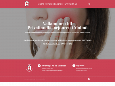 privattandlakarjouren.se snapshot