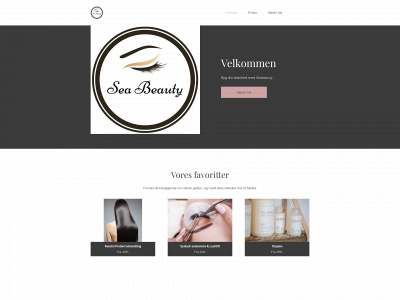 seabeauty.dk snapshot