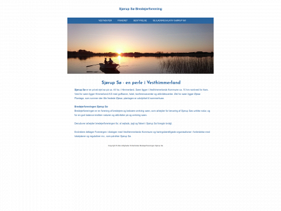 sjørupsø.dk snapshot