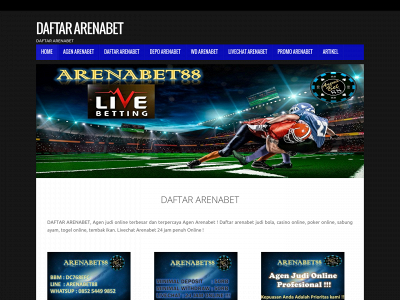 daftararenabet.com snapshot