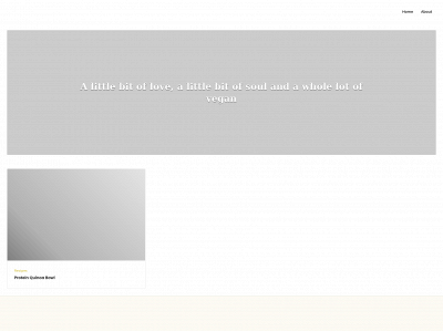 lovesoulvegan.com snapshot