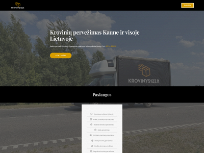 krovinys123.lt snapshot