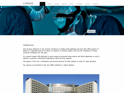 curaxis.org snapshot