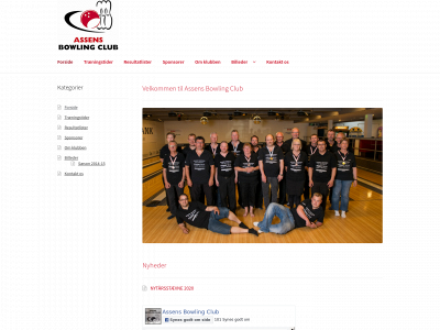 assensbowlingclub.dk snapshot