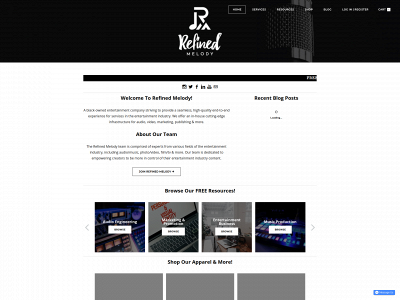 www.refinedmelody.com snapshot