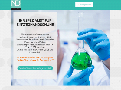 ndtrading-products.de snapshot