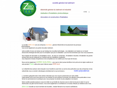 zeroco2.be snapshot