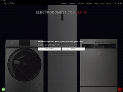 alphadigitalelectronics.es snapshot
