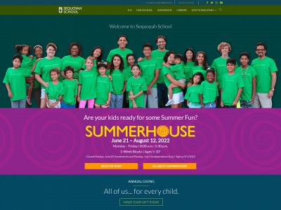 sequoyahschool.org snapshot