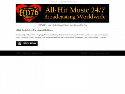 hd76.fm snapshot