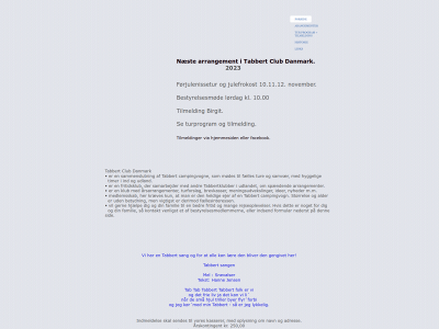 tabbert-club.dk snapshot