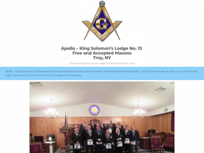troyfreemasonry.org snapshot