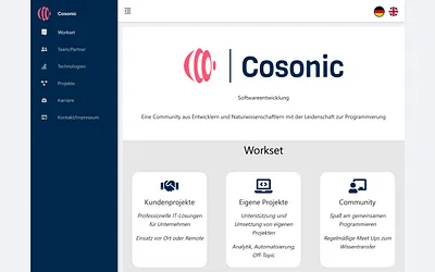 cosonic.it snapshot