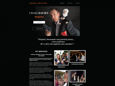 craigdaviesmagican.com snapshot