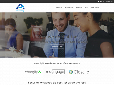 www.advancearly.com snapshot