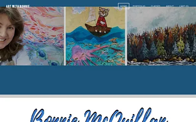 www.artwithbonnie.com snapshot
