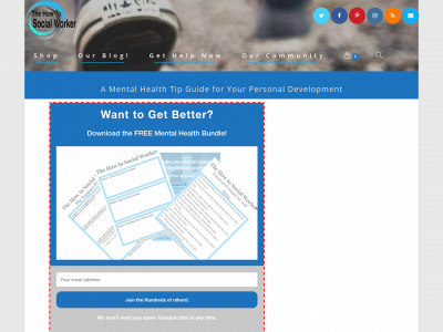 thehowtosocialworker.com snapshot
