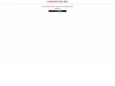 currentlyme.net snapshot