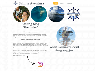 sailingaventura.com snapshot