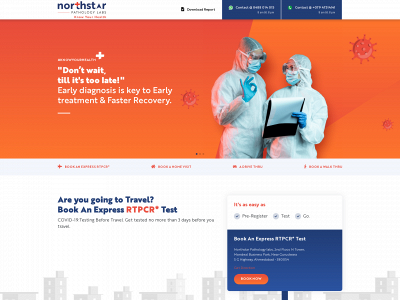 northstarlabs.in snapshot