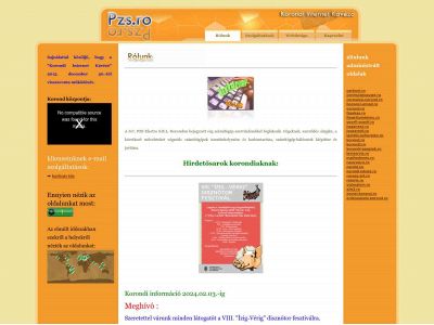 pzsnet.com snapshot