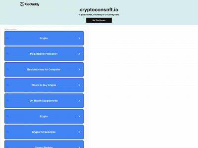 cryptoconsnft.io snapshot