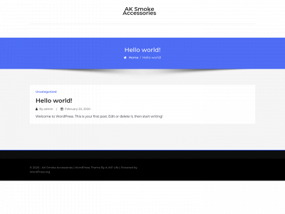aksmokeaccessories.com snapshot