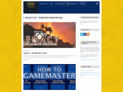 beyondthebundle.com snapshot