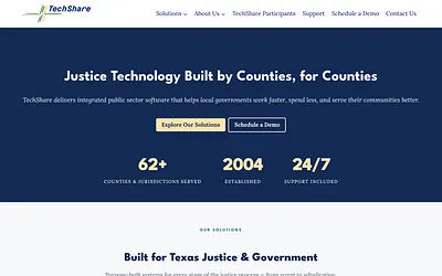 techsharetx.gov snapshot