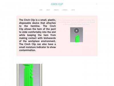 cinch-clip.com snapshot