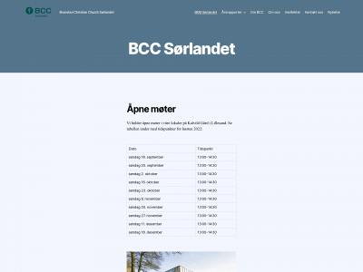 bkmsorlandet.no snapshot