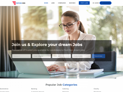 fortunejobs.net snapshot