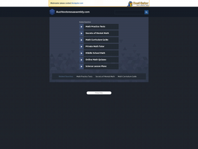 auchtoctonesassembly.com snapshot