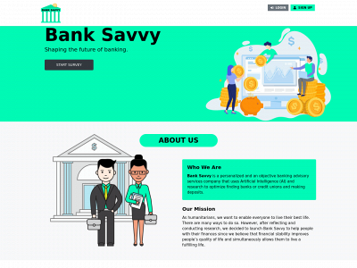 banksavvyservices.com snapshot