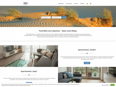 nidaholidayhome.lt snapshot