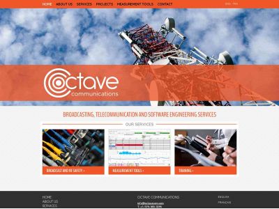 octavecom.ca snapshot