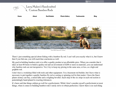 custombamboorods.com snapshot