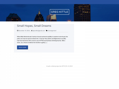 gregkittle.net snapshot