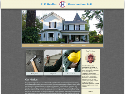 heidlerconstruction.com snapshot