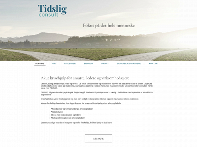 tidslig.dk snapshot