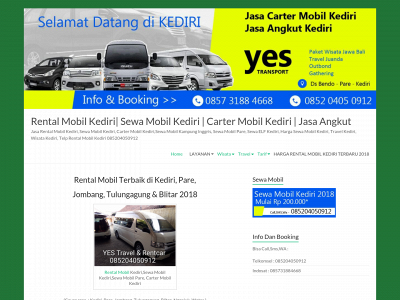 rentalmobilkediri.com snapshot