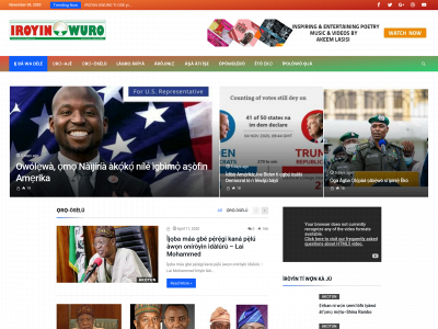 iroyinowuro.com.ng snapshot