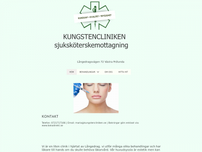 kungstencliniken.se snapshot