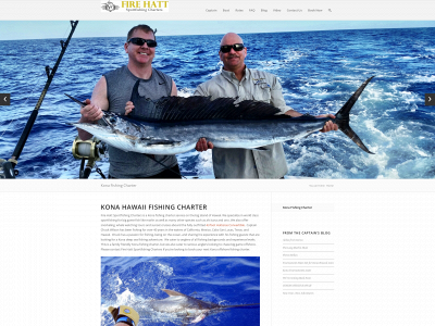 www.firehattsportfishing.com snapshot