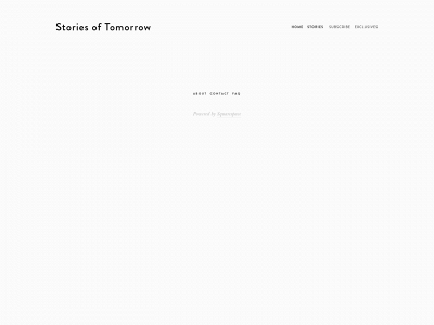 storiesoftomorrow.com snapshot