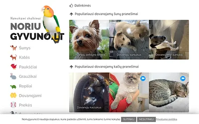 noriugyvuno.lt snapshot
