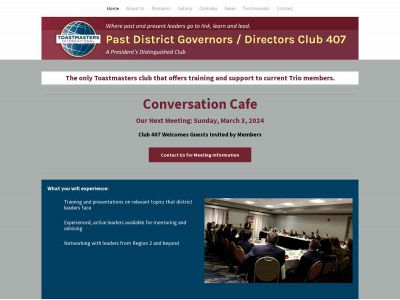 www.club407toastmasters.org snapshot